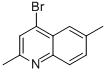 4-Bromo-2,6-dimethylquinoline Structure,123637-45-6Structure