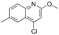 4-Chloro-2-methoxy-6-methylquinoline Structure,123637-52-5Structure