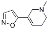 (9ci)-1,2,3,6-四氢-5-(5-异噁唑基)-1-甲基-吡啶结构式_123686-64-6结构式