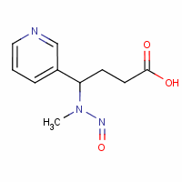 4-(Methylnitrosamino)-4-(3-pyridyl)butyric acid Structure,123743-84-0Structure