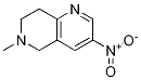 6-Methyl-3-nitro-5,6,7,8-tetrahydro-1,6-naphthyridine Structure,123792-64-3Structure