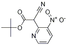 T-butyl 2-cyano-2-(3-nitropyridin-2-yl)acetate Structure,123846-70-8Structure