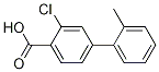 3-Chloro-2-methyl-[1,1-biphenyl]-4-carboxylicacid Structure,1238634-51-9Structure