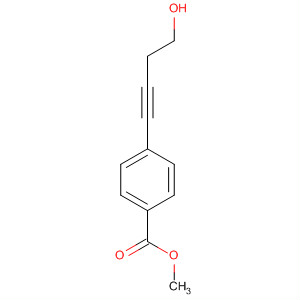 4-(4-Hydroxy-1-butynyl)benzoic acid methyl ester Structure,123910-86-1Structure