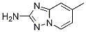 7-Methyl-1,2,4triazolo[1,5-a]pyridin-2-ylamine Structure,1239648-57-7Structure