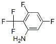 3,5-二氟-2-三氟甲基苯胺结构式_123973-33-1结构式