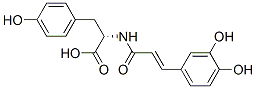 N-[(2e)-3-(3,4-dihydroxyphenyl)-2-propenoyl]tyrosine Structure,124027-56-1Structure