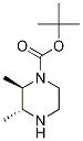 (2R,3r)-2,3-dimethyl-1-piperazinecarboxylic acid 1,1-dimethylethyl ester Structure,1240583-15-6Structure