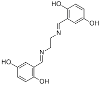 N,n-bis(2,5-dihydroxybenzylidene)ethylenediamine Structure,124061-43-4Structure