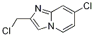 7-Chloro-2-(chloromethyl)imidazo[1,2-a]pyridine Structure,124168-59-8Structure