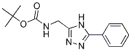 (5-苯基-4H-[1,2,4]噻唑-3-甲基)-氨基甲酸叔丁酯结构式_1241712-83-3结构式