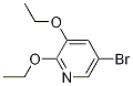 5-Bromo-2,3-diethoxypyridine Structure,1241752-35-1Structure