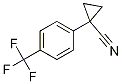 1-(4-(Trifluoromethyl)phenyl)cyclopropane carbonitrile Structure,124276-61-5Structure