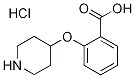 2-(哌啶-4-基氧基)苯甲酸结构式_1243250-02-3结构式