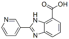 1H-Benzimidazole-7-carboxylic acid, 2-(3-pyridinyl)- Structure,124340-89-2Structure