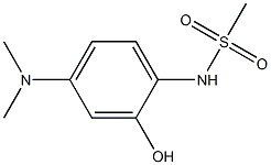 N-(4-(dimethylamino)-2-hydroxyphenyl)methanesulfonamide Structure,1243474-98-7Structure