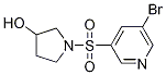 1-(5-Bromopyridin-3-ylsulfonyl)pyrrolidin-3-ol Structure,1244060-00-1Structure