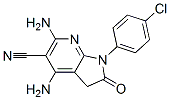 4,6-Diamino-1-(4-chloro-phenyl)-2-oxo-2,3-dihydro-1h-pyrrolo[2,3-b]pyridine-5-carbonitrile Structure,124476-84-2Structure