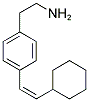 2-[4-(2-环己基乙烯基)-苯基]-乙胺结构式_124499-30-5结构式