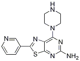 7-(哌嗪-1-基)-2-(吡啶-3-基)噻唑并[5,4-d]嘧啶-5-胺结构式_1245319-52-1结构式