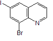 8-Bromo-6-iodoquinoline Structure,1245563-17-0Structure