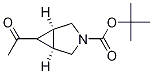 顺式-6-乙酰基-3-氮杂双环[3.1.0]己烷-3-羧酸叔丁酯结构式_1245645-37-7结构式