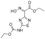 Ethyl2-(5-((ethoxycarbonyl)amino)-1,2,4-thiadiazol-3-yl)-2-(hydroxyimino)acetate Structure,1245652-38-3Structure