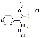 Ethyl 2-amino-2-(4-pyridinyl)acetate dihydrochloride Structure,1245782-70-0Structure