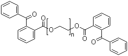 Bis(benzophenone-2-carboxylic acid) polyethylene glycol ester Structure,1246194-73-9Structure