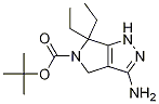 Tert-butyl 3-amino-6,6-diethyl-4,6-dihydropyrrolo[3,4-c]pyrazole-5(1h)-carboxylate Structure,1246643-57-1Structure