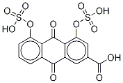 Rhein Disulfate Structure,1246815-66-6Structure