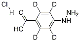 4-Hydrazinobenzoic acid-d4 hydrochloride Structure,1246816-67-0Structure