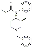 外消旋-顺式-1-苄基-2-甲基-4-(N-丙酰苯胺基)哌啶-d3结构式_1246816-69-2结构式