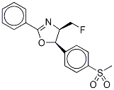 (4S,5r)-4-(fluoromethyl)-4,5-dihydro-5-[4-(methylsulfonyl)phenyl]-2-phenyloxazole-d3 Structure,1246818-78-9Structure