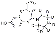 11-(1-Piperazinyl-d8)-dibenzo[b,f][1,4]thiazepin-7-ol Structure,1246819-53-3Structure