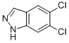 1H-Indazole, 5,6-dichloro- Structure,124691-76-5Structure