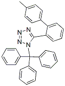 5-(4’-Methylbiphenyl-2-yl)-1-trityl-1H-tetrazole Structure