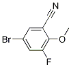 5-Bromo-3-fluoro-2-methoxybenzonitrile Structure,1247885-38-6Structure