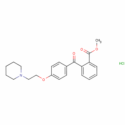 Pitofenone Hydrochloride Structure,1248-42-6Structure