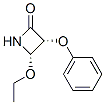 顺式-(9ci)-4-乙氧基-3-苯氧基-2-氮杂啶酮结构式_124827-14-1结构式