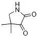 4,4-Dimethylpyrrolidine-2,3-dione Structure,1248826-72-3Structure