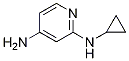 N2-环丙基吡啶-2,4-二胺结构式_1249452-95-6结构式