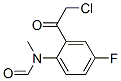 (9ci)-n-[2-(氯乙酰基)-4-氟苯基]-n-甲基-甲酰胺结构式_124958-76-5结构式