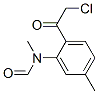 (9ci)-n-[2-(氯乙酰基)-5-甲基苯基]-n-甲基-甲酰胺结构式_124958-83-4结构式