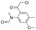 (9ci)-n-[2-(氯乙酰基)-5-甲氧基-4-甲基苯基]-n-甲基-甲酰胺结构式_124959-22-4结构式