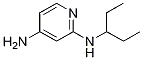 N2-(pentan-3-yl)pyridine-2,4-diamine Structure,1250612-17-9Structure