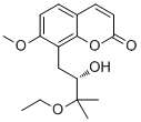 8-(3-EThoxy-2-hydroxy-3-methylbutyl)-7-methoxycoumarin Structure,125072-68-6Structure