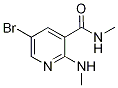 5-Bromo-n-methyl-2-(methylamino)-pyridine-3-carboxamide Structure,1250795-17-5Structure