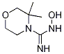 N-hydroxy-3,3-dimethyl-4-morpholinecarboximidamide Structure,1251436-15-3Structure