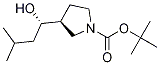 (S)-tert-butyl 3-((s)-1-hydroxy-3-methylbutyl)pyrrolidine-1-carboxylate Structure,1251570-88-3Structure